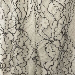 MAGGY LONDON black and white lace flower dress.   New with tags